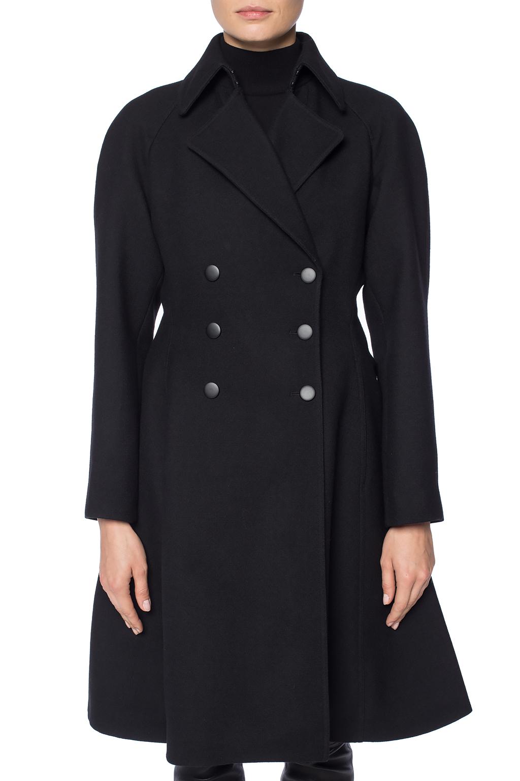 コート ALAIA SS25 Double-breasted coat (AA9V0420T473A 337) Alaïa Double-breasted coat Black - Women | VIETTI Online Store